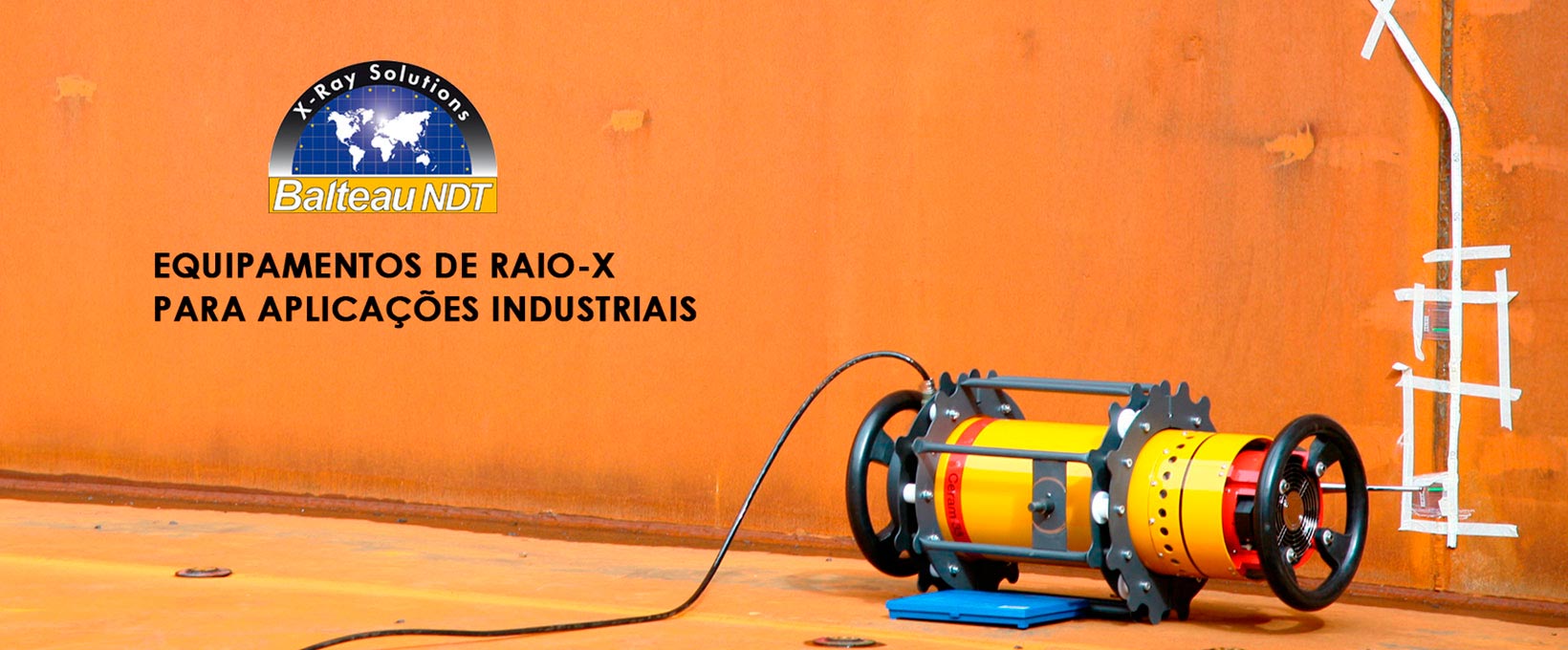 Equipamentos para radiografia industrial